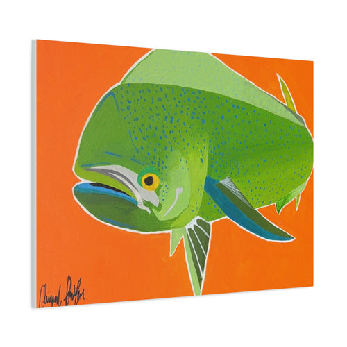 Funky Mahi — Vibrant Acrylic Tropical Fish Wall Art