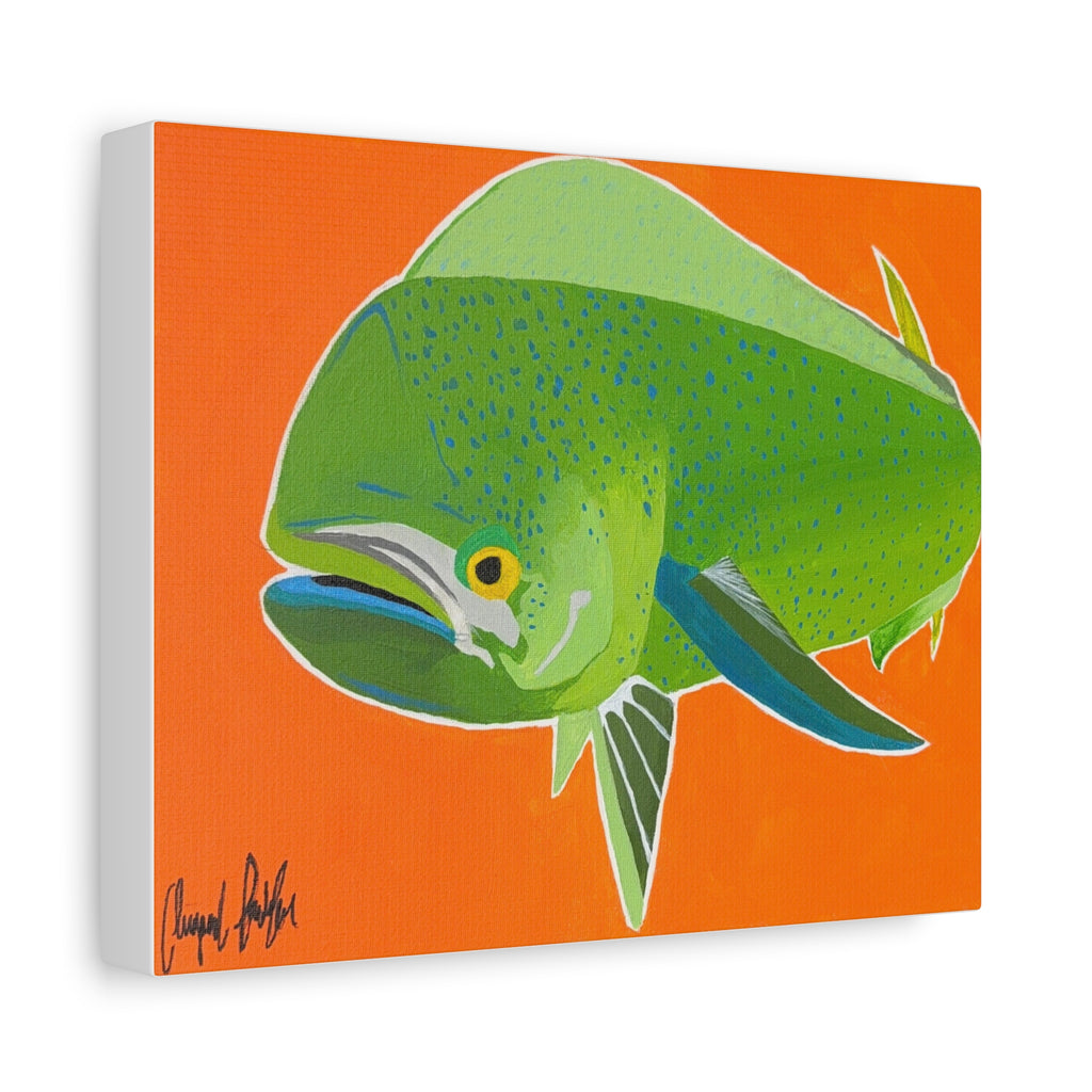 Funky Mahi — Vibrant Acrylic Tropical Fish Wall Art