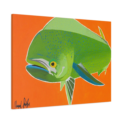 Funky Mahi — Vibrant Acrylic Tropical Fish Wall Art