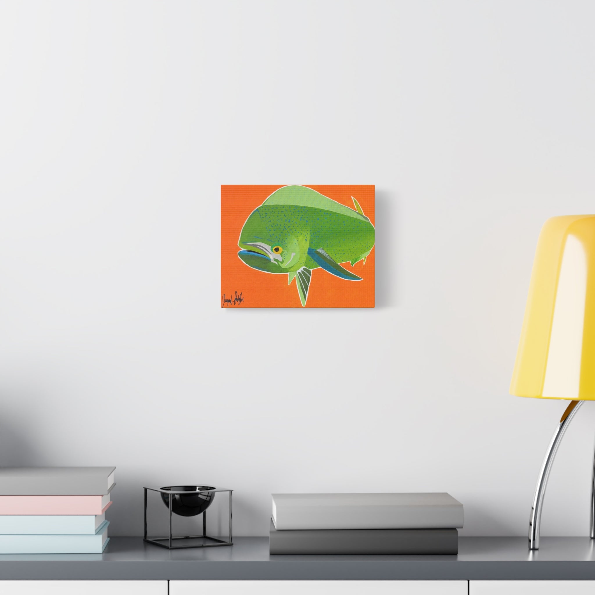 Funky Mahi — Vibrant Acrylic Tropical Fish Wall Art